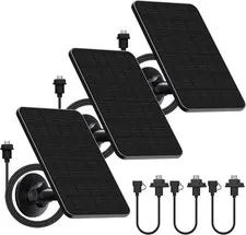 3 Pack Solar Panel for Blink Outdoor 2K+/(3rd Gen) XT3/4(4th Gen) | for XT/XT2