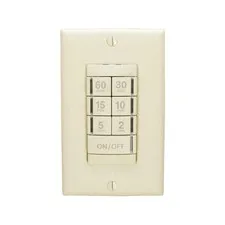 SENSOR SWITCH PTS 60 IV Wall Switch Timer, Ivory, 120/277V AC 16A715