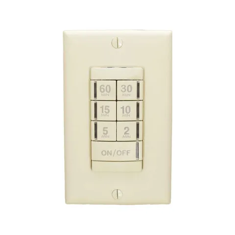 SENSOR SWITCH PTS 60 IV Wall Switch Timer, Ivory, 120/277V AC 16A715