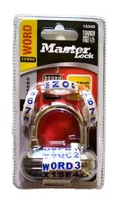 Master Lock Password Plus Combination-Keyless Lock Hardened Steel White/Blue