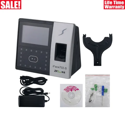 ZKTeck iFace702 Biometric Identification Face Fingerprint Attendance Machine