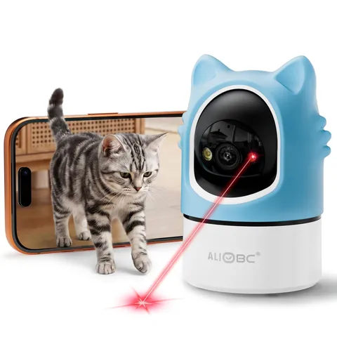Pet Camera with Phone App Laser Toy 2K Cat Camera no Subscription