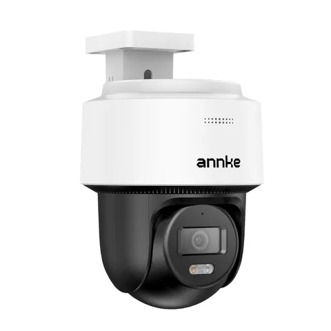 4K PT PoE Camera, 2-Way-Audio, 345° Pan 80°Tilt IP Security Camera Outdoor, A...