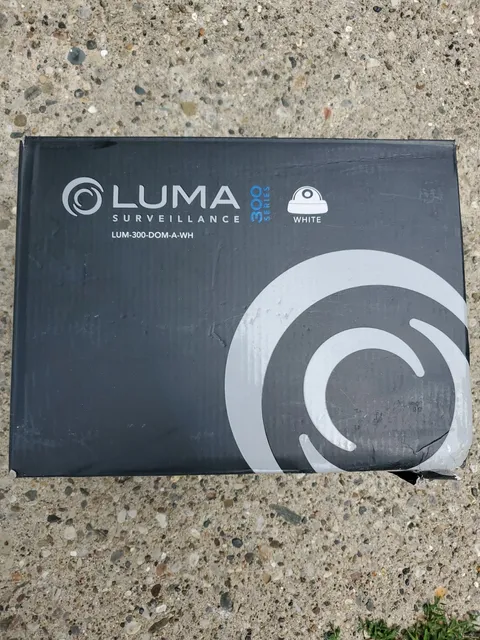 New Open Box White Luma LUM-300-DOM-A-WH 300 Series Bullet Camera 720p