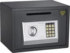 Safe .67 CF Cash Drop Safes Heavy Duty Automatic Lock Secure Cash Storage