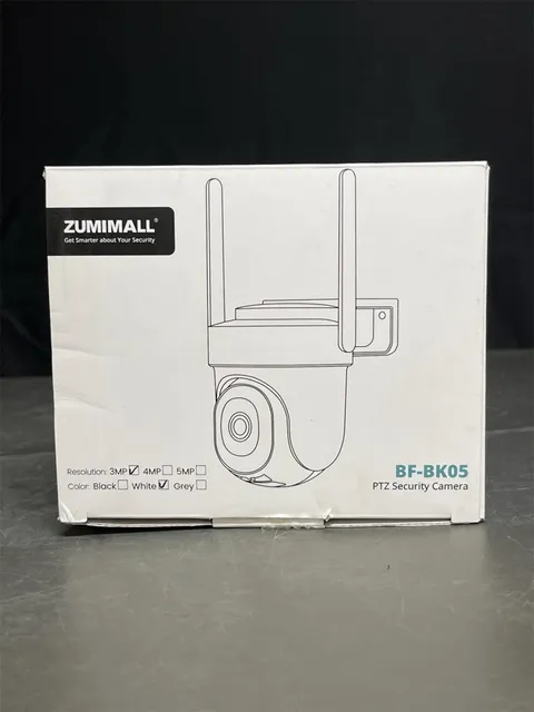 ZUMIMALL 5MP Security Camera Outdoor - 2.4G/5G WiFi, Wired Camera 24/7 Recording