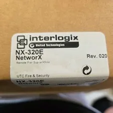 GE Interlogix NX-320E remote Power Supply w/Xfrmr
