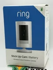 RING New & Sealed: STICK UP CAM BATTERY, Wireless Indoor/Outdoor Camera 1080p HD