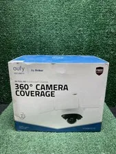 Eufy S330 2K Outdoor Wired PTZ Security Camera With Motion Floodlights-White.