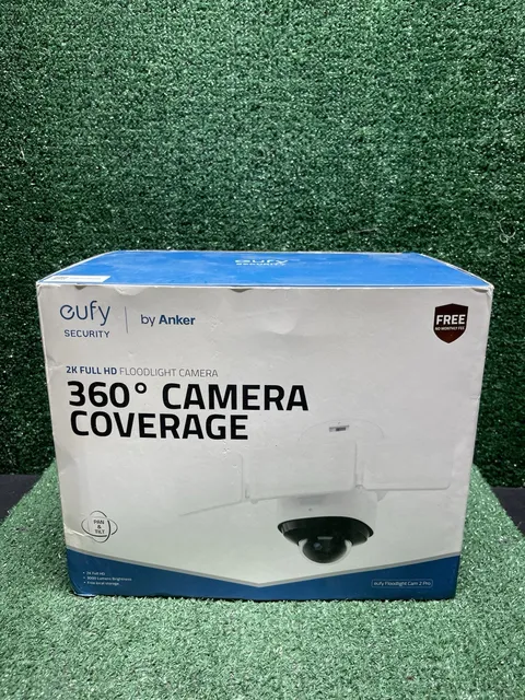 Eufy S330 2K Outdoor Wired PTZ Security Camera With Motion Floodlights-White.