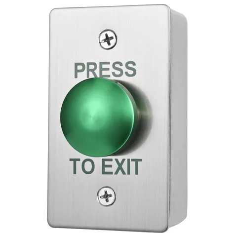 High-Quality Stainless Steel Exit Button with Box