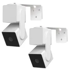 2Pack Adhesive Metal Wall Mount Bracket, Compatible with Wyze Cam Pan V3/V2, ...