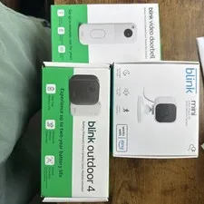 Blink Whole Bundle–Outdoor 4 cam+Mini cam+Video Doorbell (2nd Gen)+Sync Module