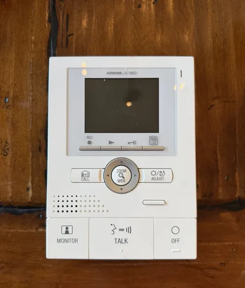 Aiphone JK-1MED Wired Video Intercom Master Monitor Station 18V DC