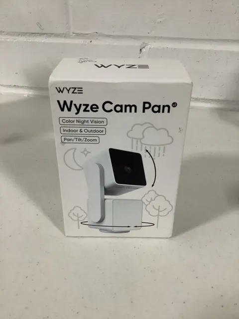 Wyze Cam Pan V3 1080p Indoor/Outdoor Wi-Fi Pan Tilt Zoom Smart Home Camera.