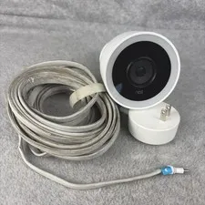 Google Nest Cam IQ Outdoor NC4100US White 1080p HD Security Camera WiFi - Read