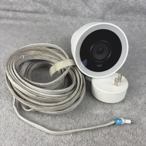 Google Nest Cam IQ Outdoor NC4100US White 1080p HD Security Camera WiFi - Read