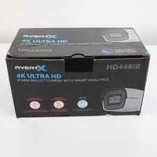 Avertx HD448 IR Indoor/outdoor Mini Bullet Security Camera Smart Analytics NEW