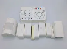 Ring 1st Gen Lot Wireless Alarm Keypad w/ Power Adapter, Contact Sensors, Motion