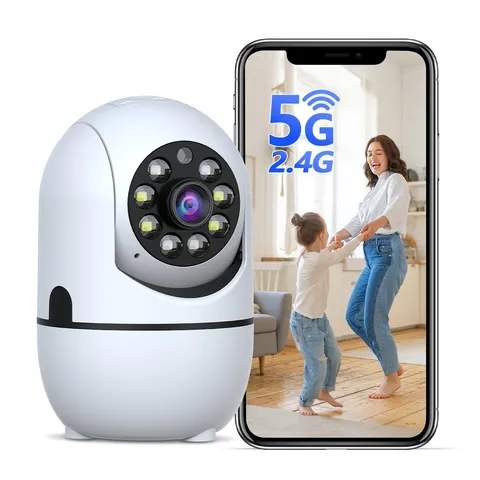 2K 3MP WiFi PTZ Indoor Wireless Home Security Camera System