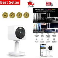 1080p Wi-Fi Security Camera - Weather-Resistant with Night Vision & Smart AI