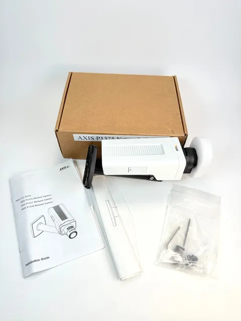 Axis P1375 Indoor Outdoor Network Security Camera System White NEW!