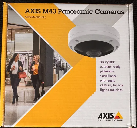 Axis M4308-PLE Network Panoramic Dome Camera 02100-001 factory sealed