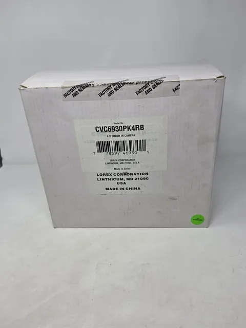 Lorex 4x SR Color IR Camera - Black - CVC6930PK4RB - Open Box 1