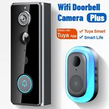Video Doorbell PoE Wired Smart 2K+ 5MP Person Detection 180° Wide With View USA