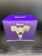 Roku Smart Home Floodlight Camera SE Wi-Fi Connected, Wired Camera BRAND NEW