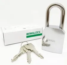 MIWA Padlock New Type U9 Cylinder Home High Security Locksport 3 Key U9APL New