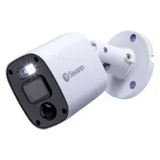 Swann Add-On DVR Flashing Light Bullet Cam with Sensor Spotlight, 1080P Video,