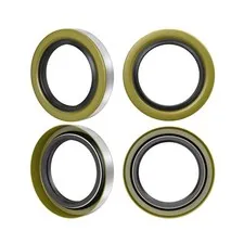4pcs Grease Seals 010-019-00 Trailer Axle Hub Wheel 1.719''I.D x 2.565''O.D f...