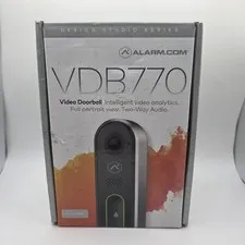 Alarm.com ADC-VDB770 WiFi Video Doorbell Camera - READ