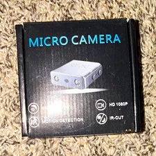 1080p Wi-Fi Wireless IP Micro Camera, Motion Detection Night Vision, Indoor