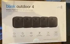 Blink Outdoor 4 Wireless Battery Wi-Fi Alexa 5-Cam 1080p Two-Way, Person