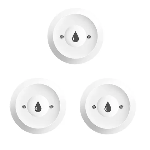 3 water sensors, Tuya leak detector, D4812 leak detector
