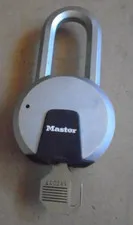 Master Heavy Duty Boron Carbide Magnum 4-1/2" Lock with Key