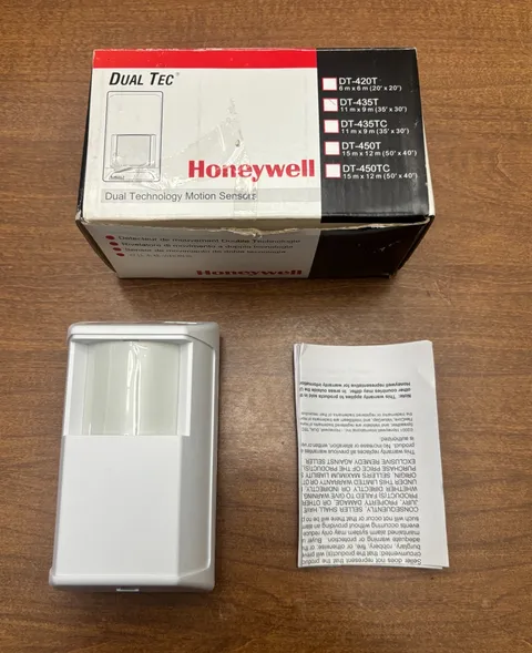 Honeywell Dual Tec DT-435T Motion Sensor