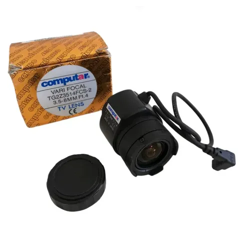 Computar tg2z3514fcs varifocal 3.5//8mm f1.4 1//3' autoiris lens