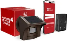 Pro 4 Smart Solar Driveway Alarm (2.4G Wi-Fi Only) - App Push Notifications, 1/2