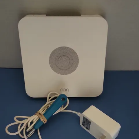 Ring Alarm Base Station Z-Wave Plus White Wired Indoor with Power Adapter