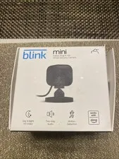 Blink Mini Indoor Plug-In Smart HD 1080 Camera