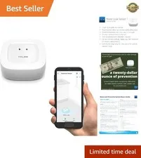 Water Leak Detector, 1/4 Mile World's Longest Range, Wireless Smart Water Lea...