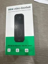 Blink Wireless Video Doorbell 2nd Gen Newest Model Black HD, NEW/SEALED