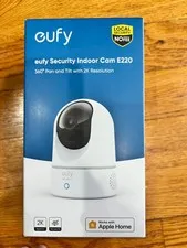 eufy Security Indoor Cam E220, Camera for home Security, Pan & Tilt, Dog/Pet Cam