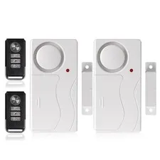 2 Set DIY Pairing Alarm Set Window Door Freezer Opening Trigger Remind Dingdong