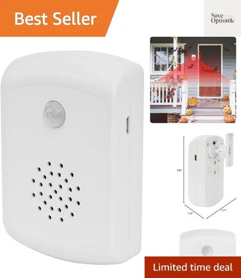 Voice Recordable PIR Infrared Motion Sensor Detector with Multi-Track Playbac...