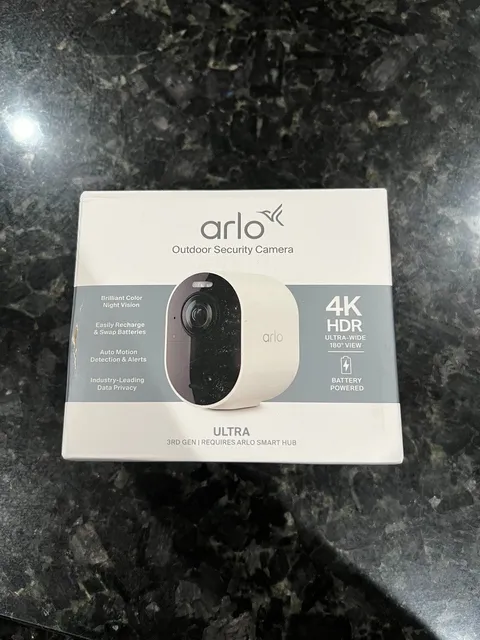 SEALED NEW Arlo Ultra 3rd Gen 4K HDR Add On Security Camera Wireless Outdoor Cam