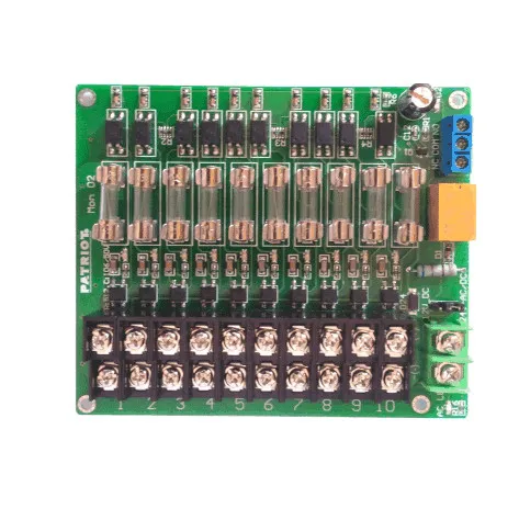 PATRIOT PDM MONITORED 10-WAY PDM WITH 10 X 1A FUSES -2YRS